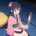落語家の小さな女の子 2枚目
