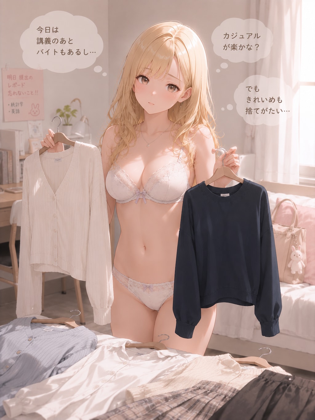 心愛ちゃんの朝