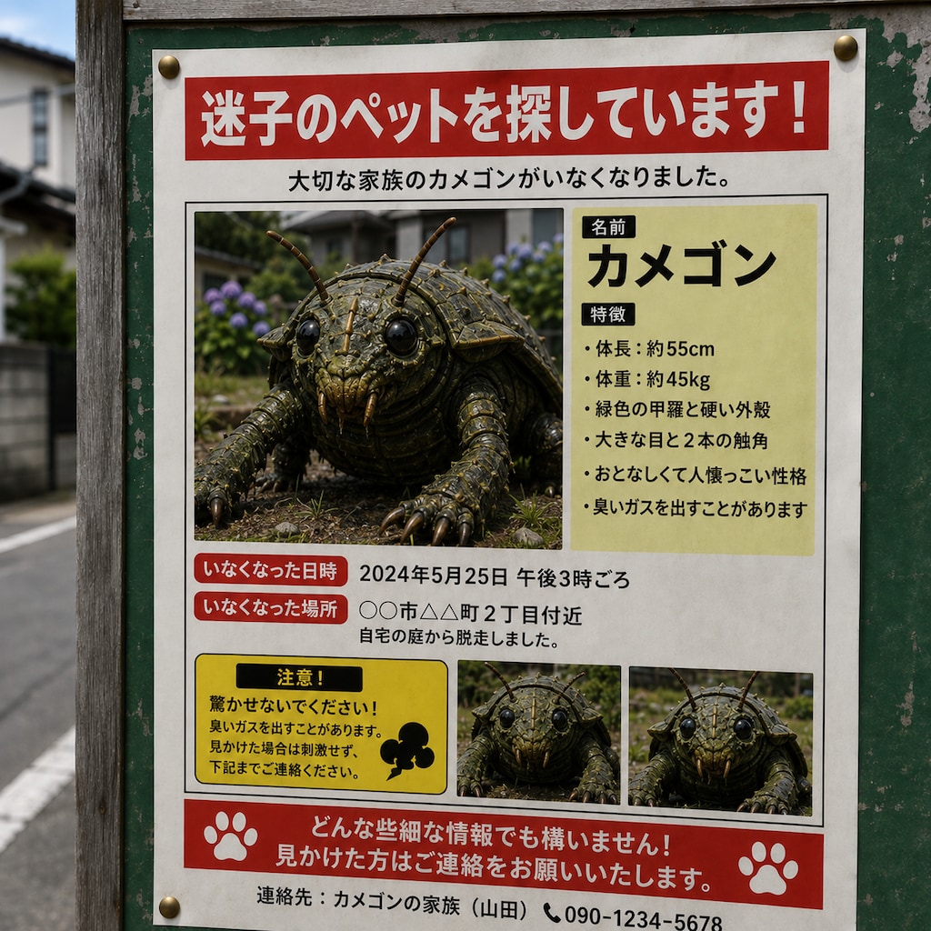 迷子のペット