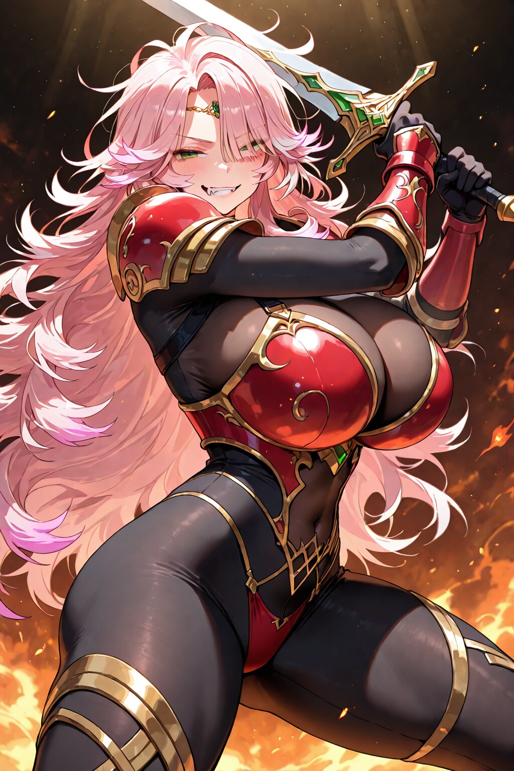 今時の配慮された女戦士