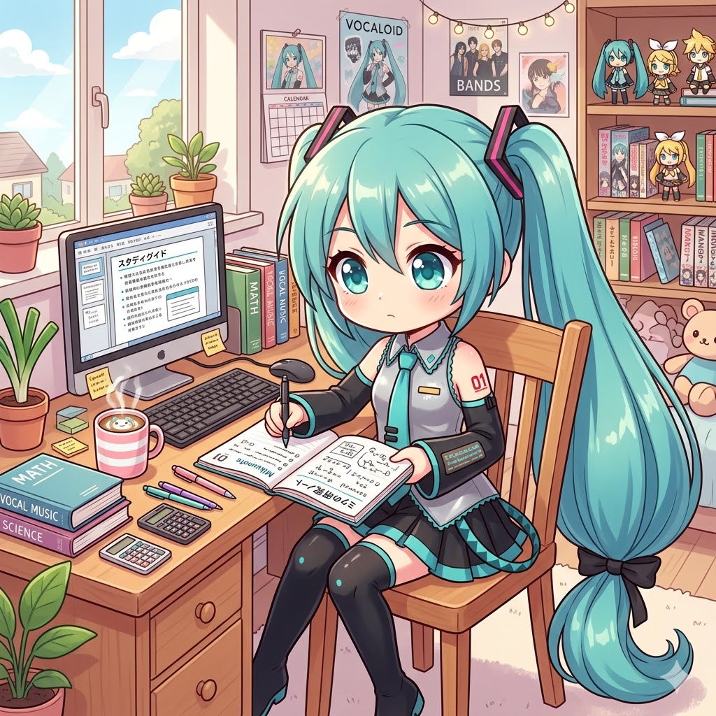 Gemini ちびミク | の人気AIイラスト・グラビア