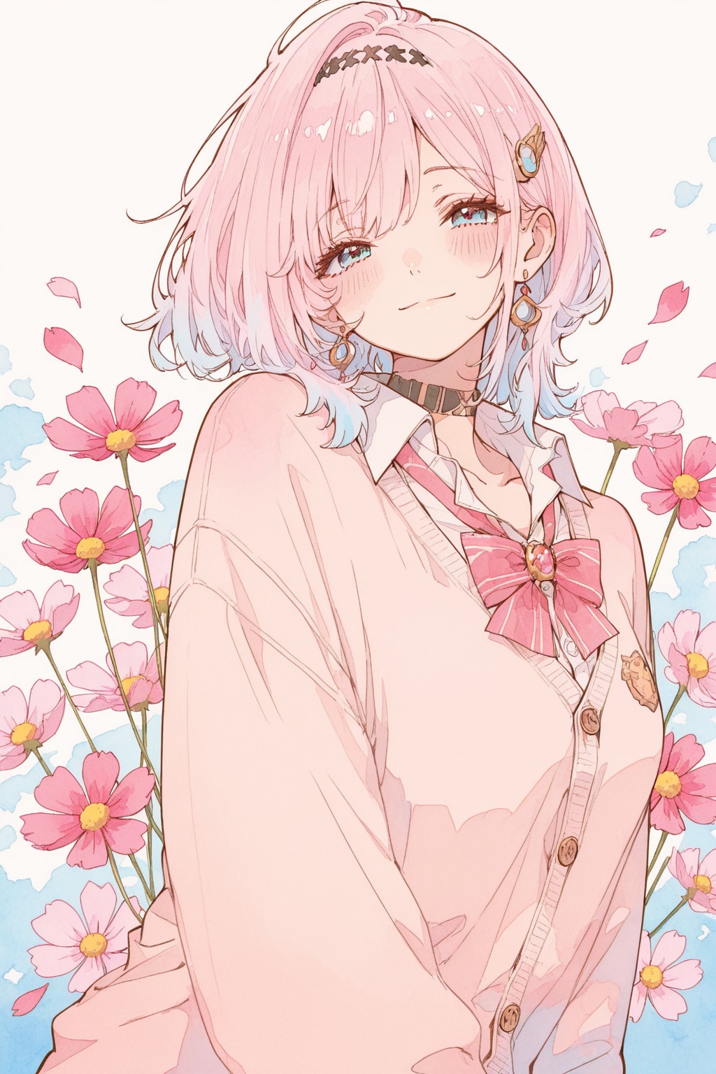 秋桜。 | の人気AIイラスト・グラビア