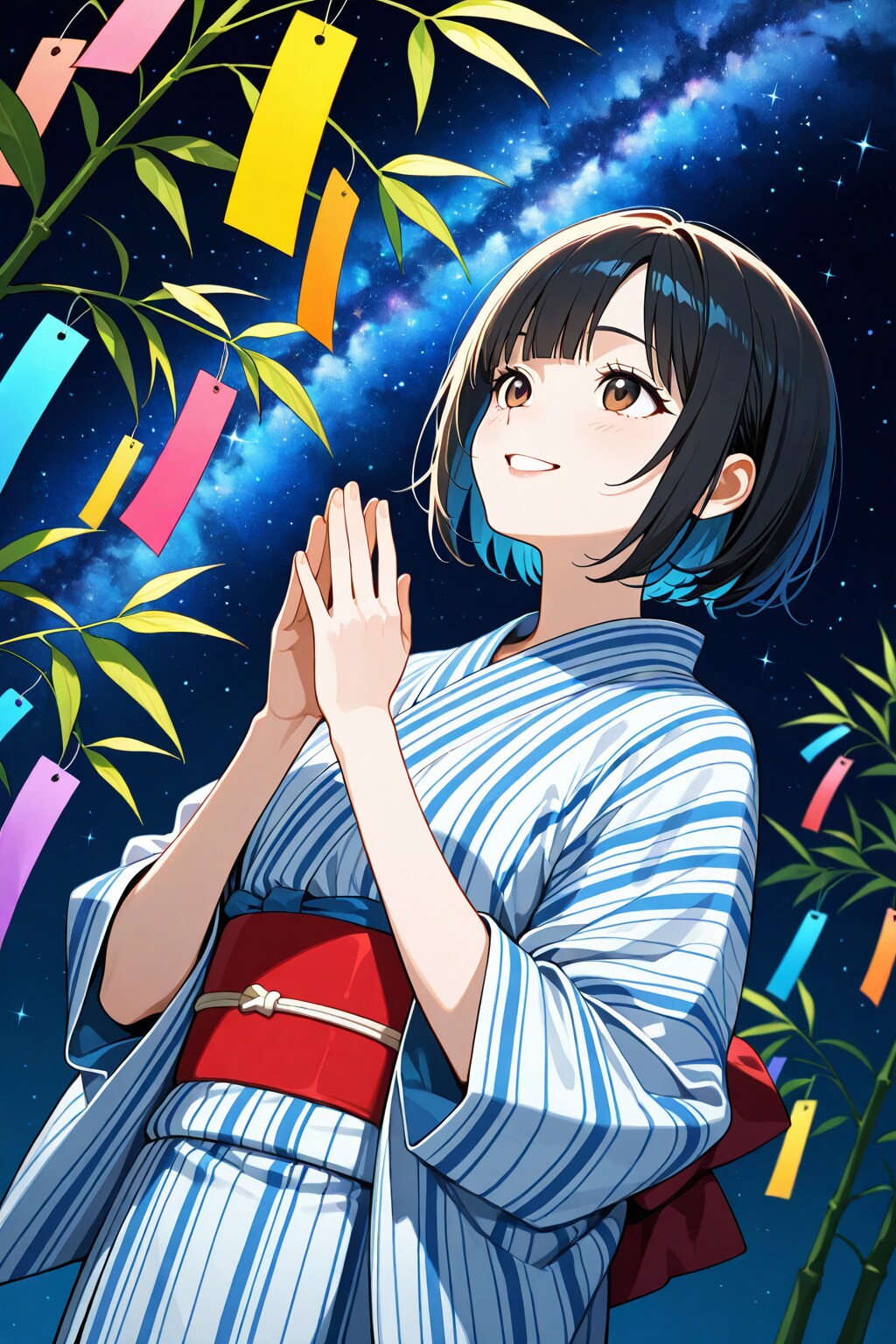 七夕の夜 2025 | の人気AIイラスト・グラビア