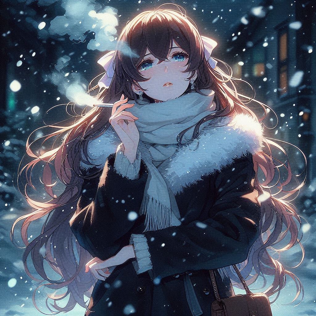 煙草 #4 | の人気AIイラスト・グラビア