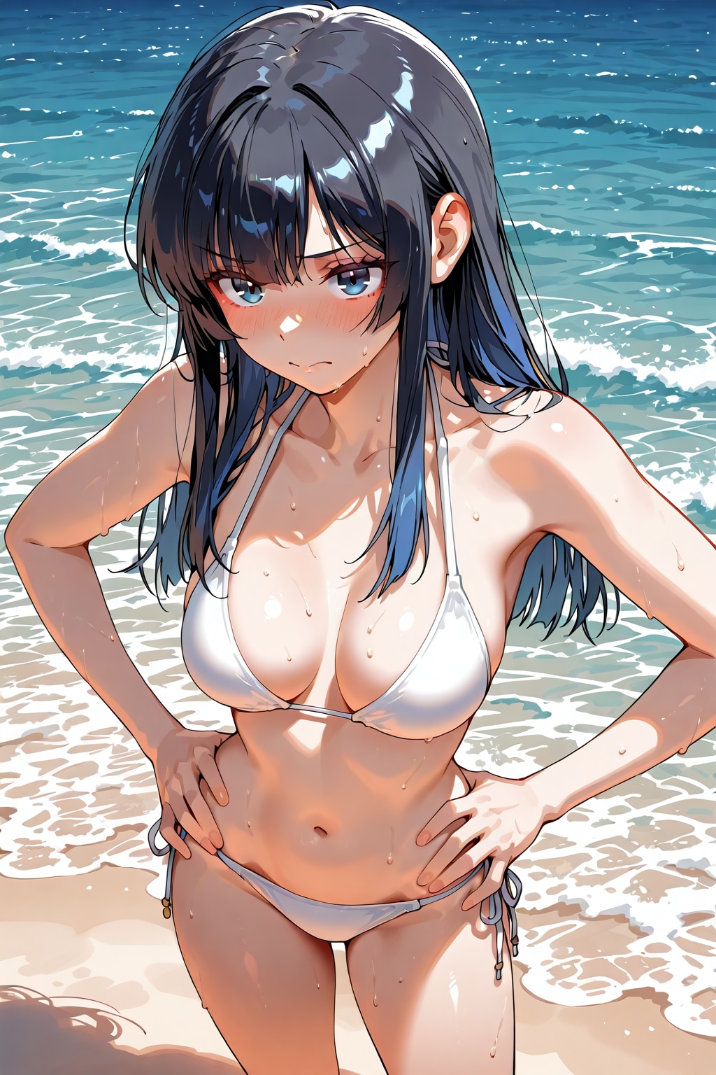 白ビキニ