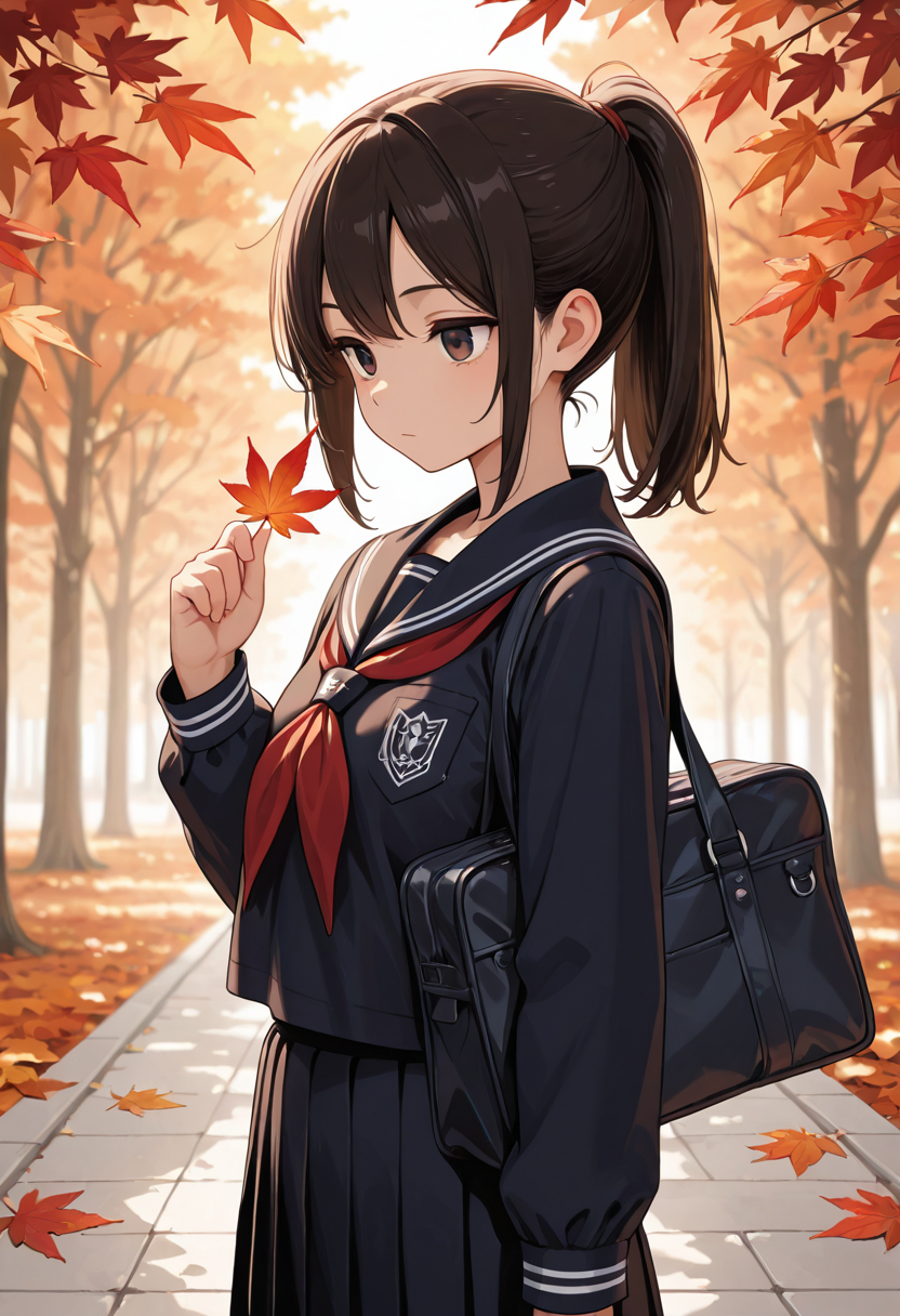 秋風の帰り道