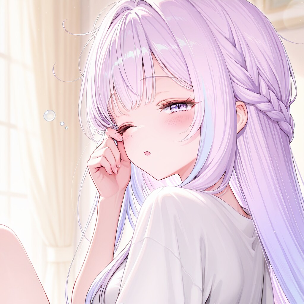 ねむちゃん093〜寝起きねむ〜 | の人気AIイラスト・グラビア
