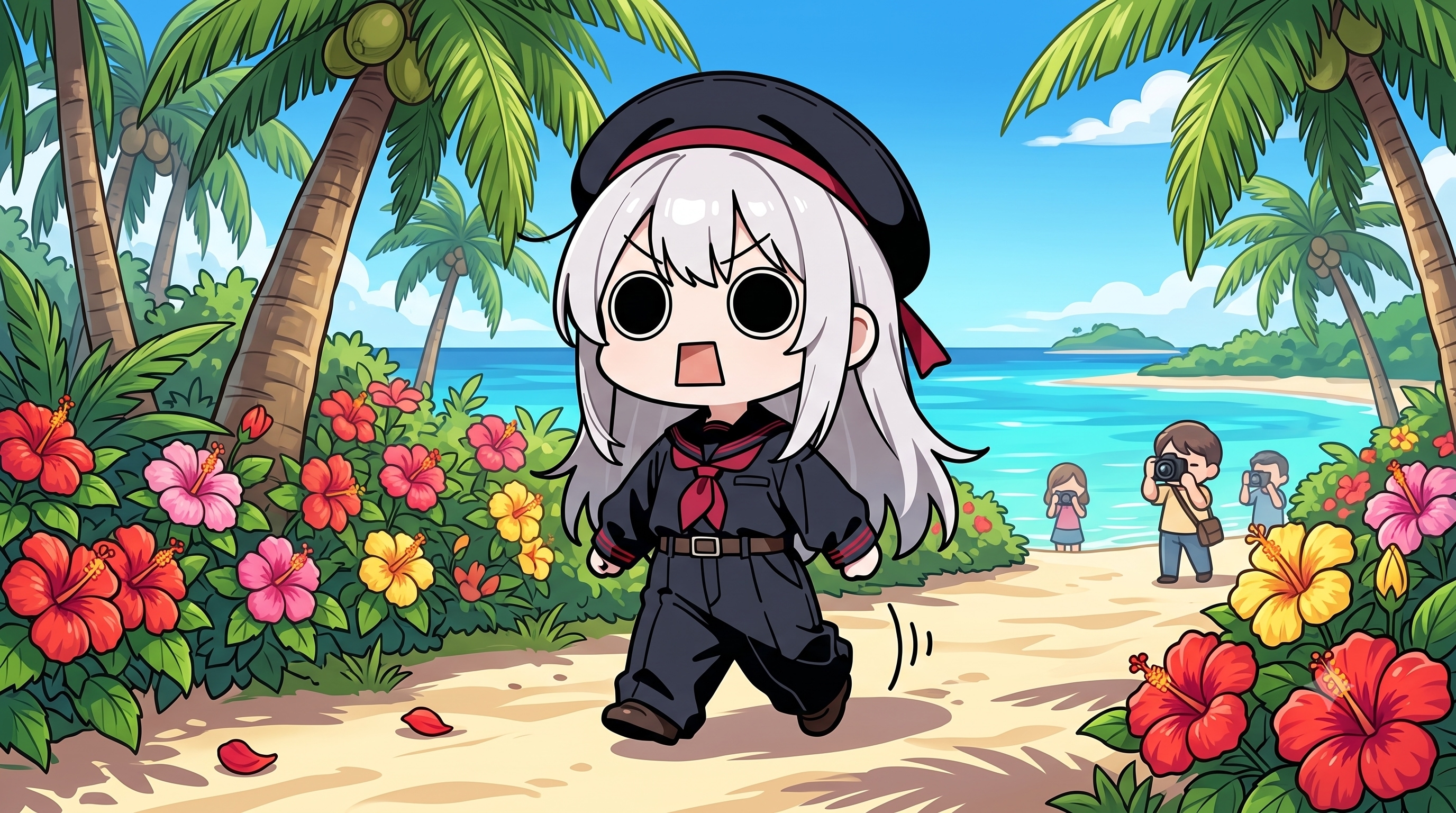 ハイビスカスえらいこっちゃ嬢