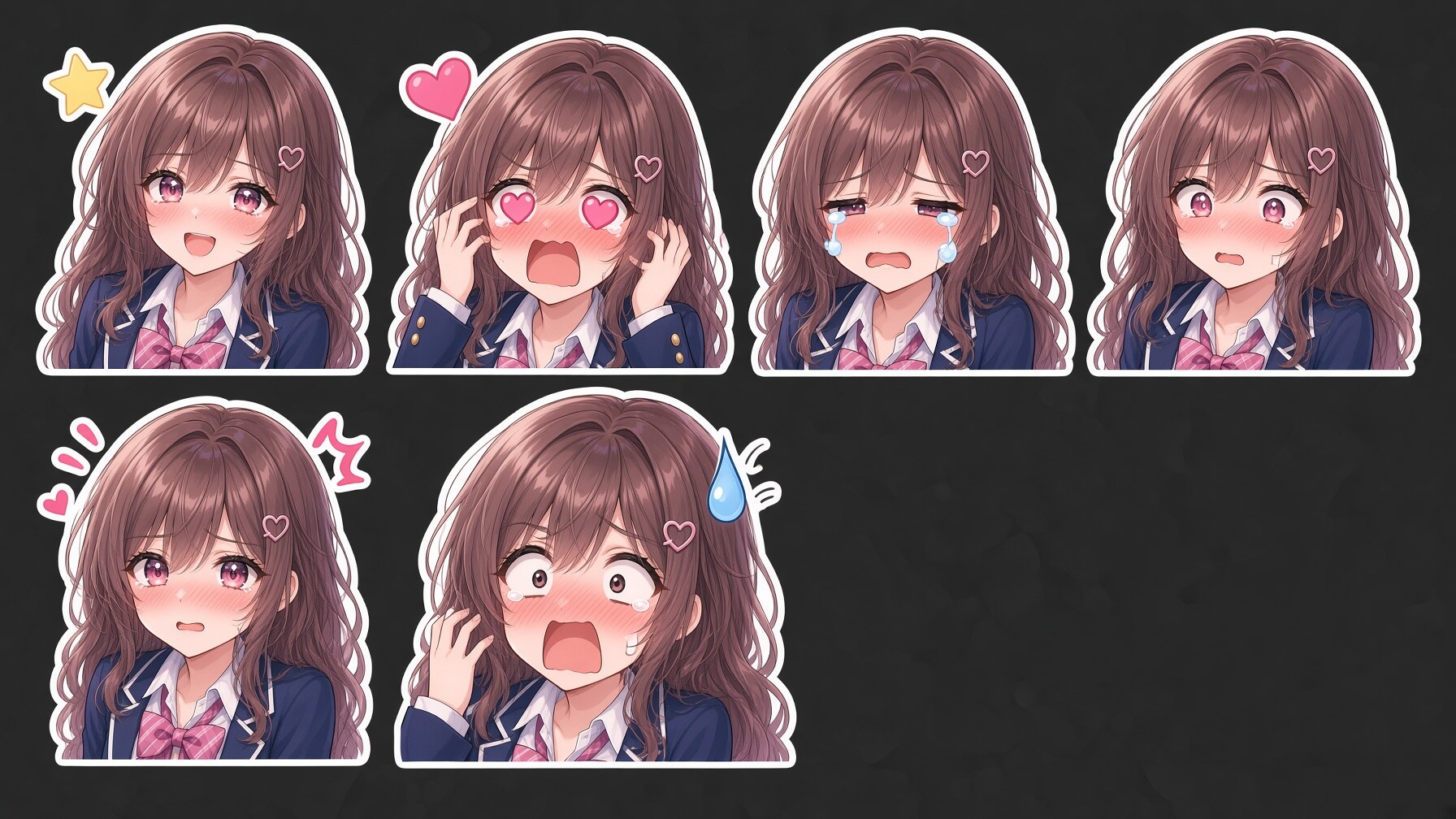 Twitch/Discord用のエモート | の人気AIイラスト・グラビア