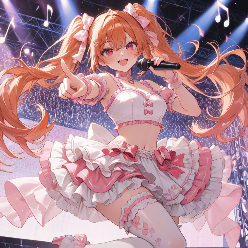 アイドル | の人気AIイラスト・グラビア