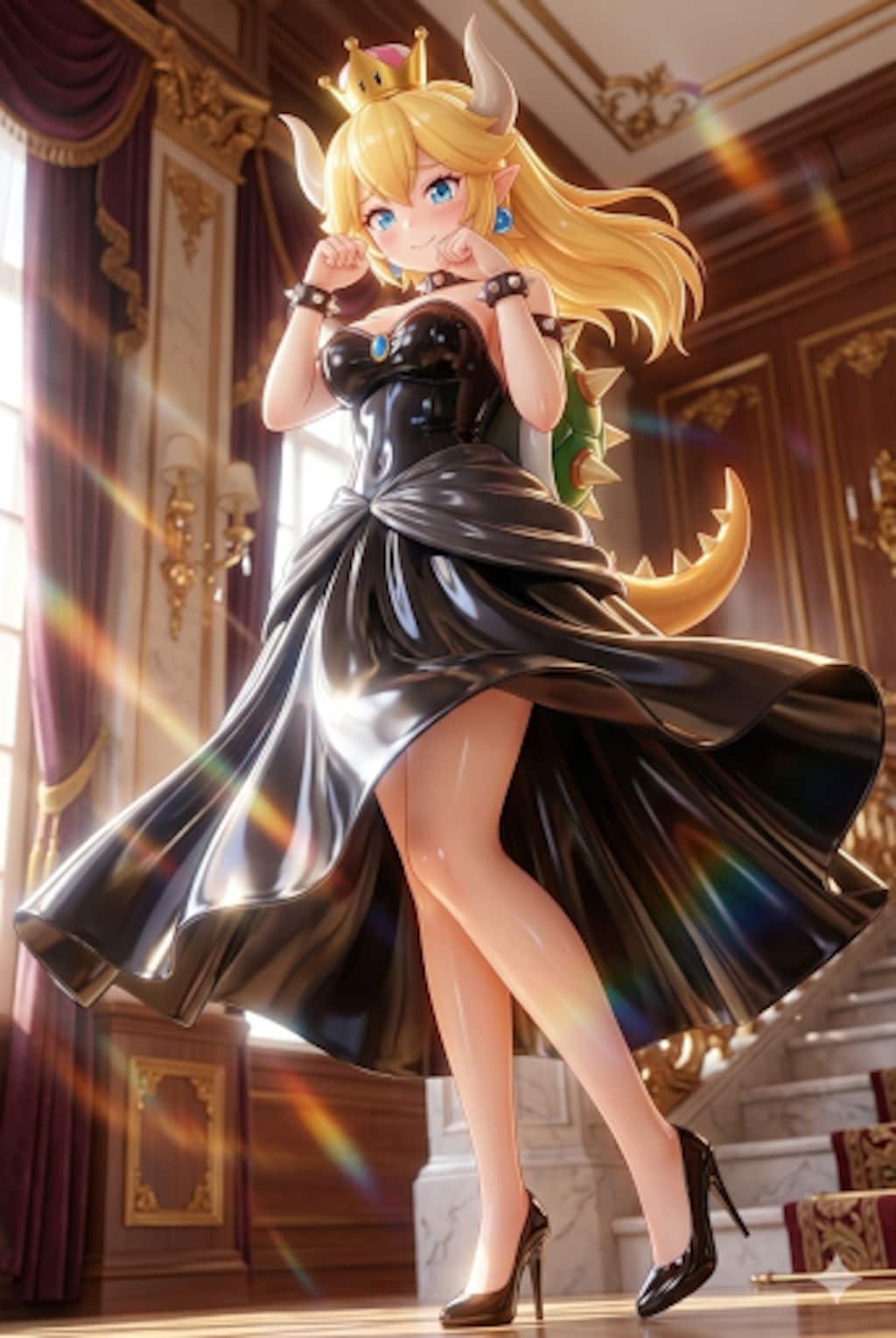 スーパーマリオ　クッパ姫