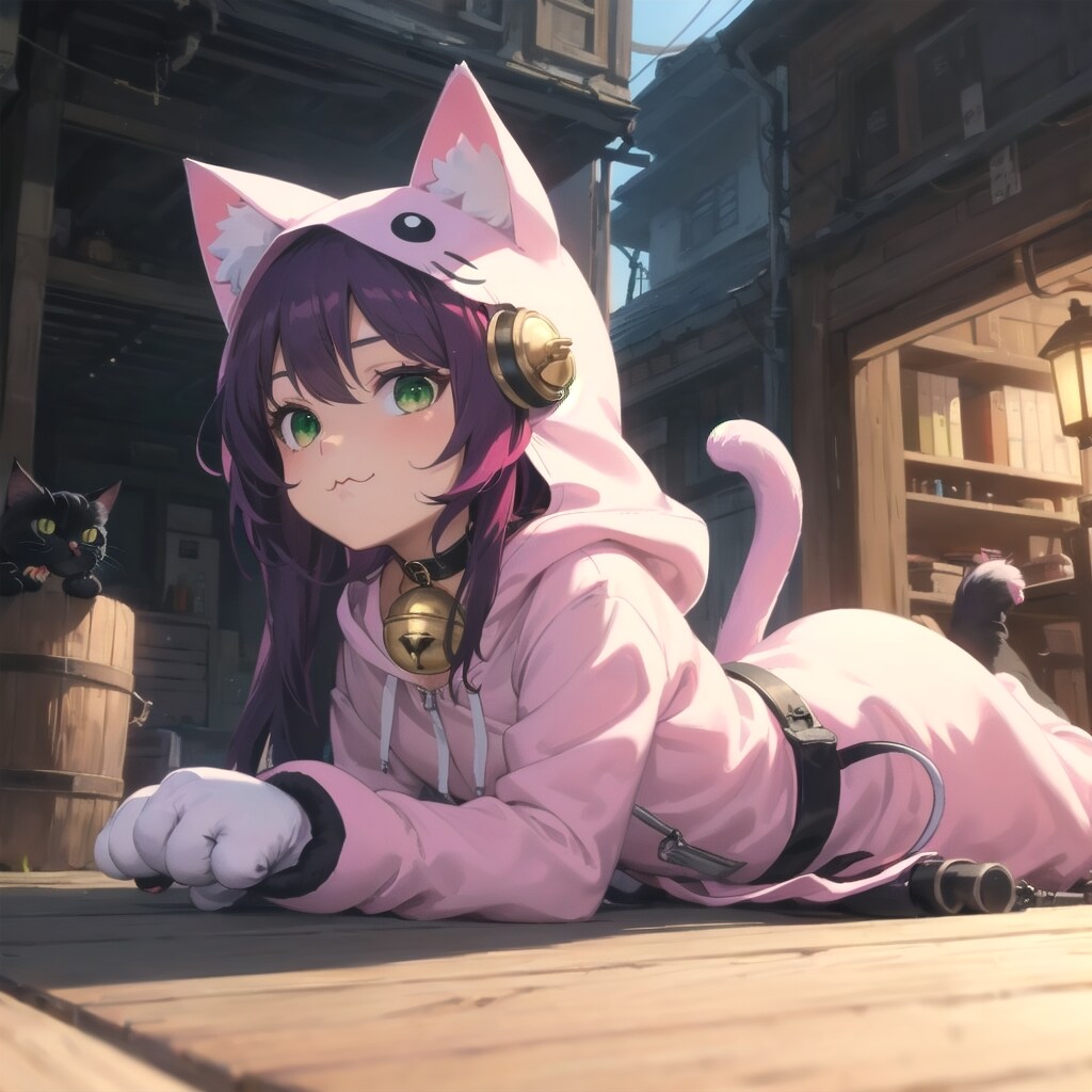 猫みたいになってきましたね