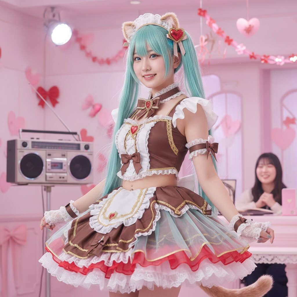 青ツイにゃん。2月13日 #世界ラジオデー。バレンタインメイド。