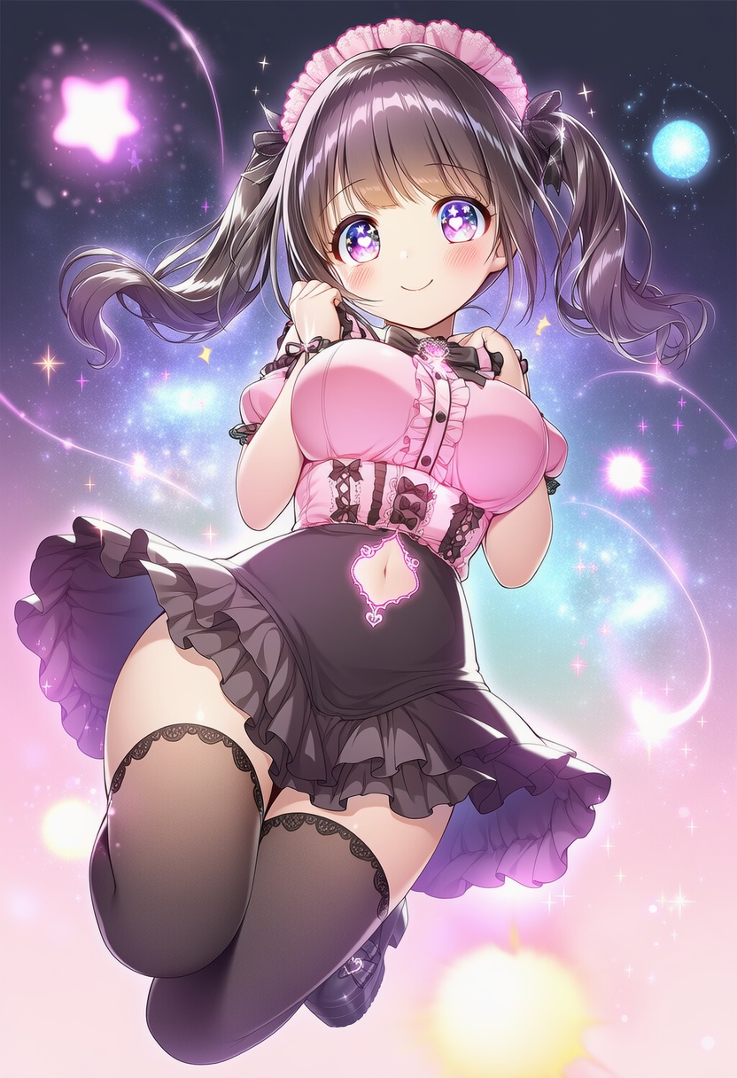 地雷系のメイドの女の子。 | の人気AIイラスト・グラビア