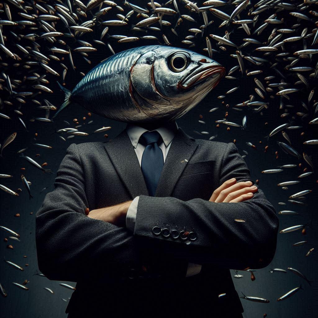 ラスボスっぽいイワシ