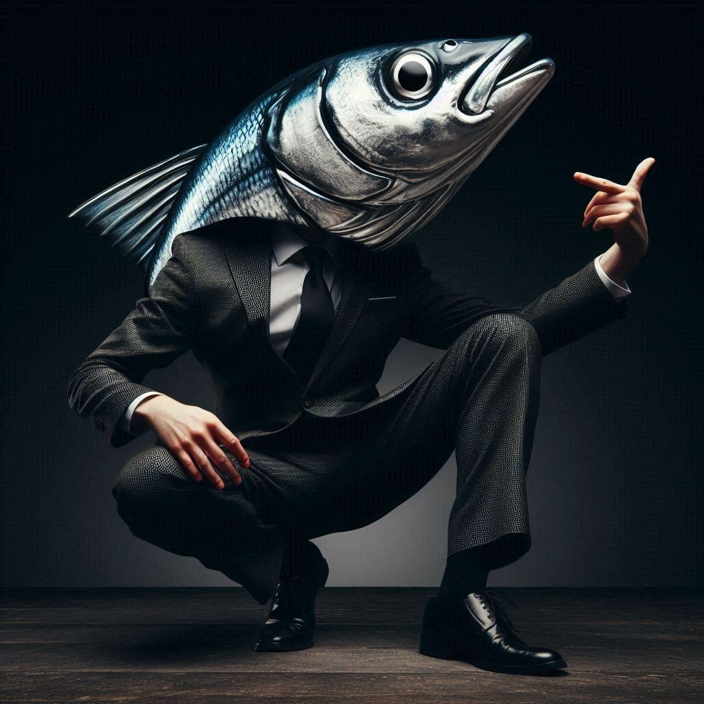 ラスボスっぽいイワシ