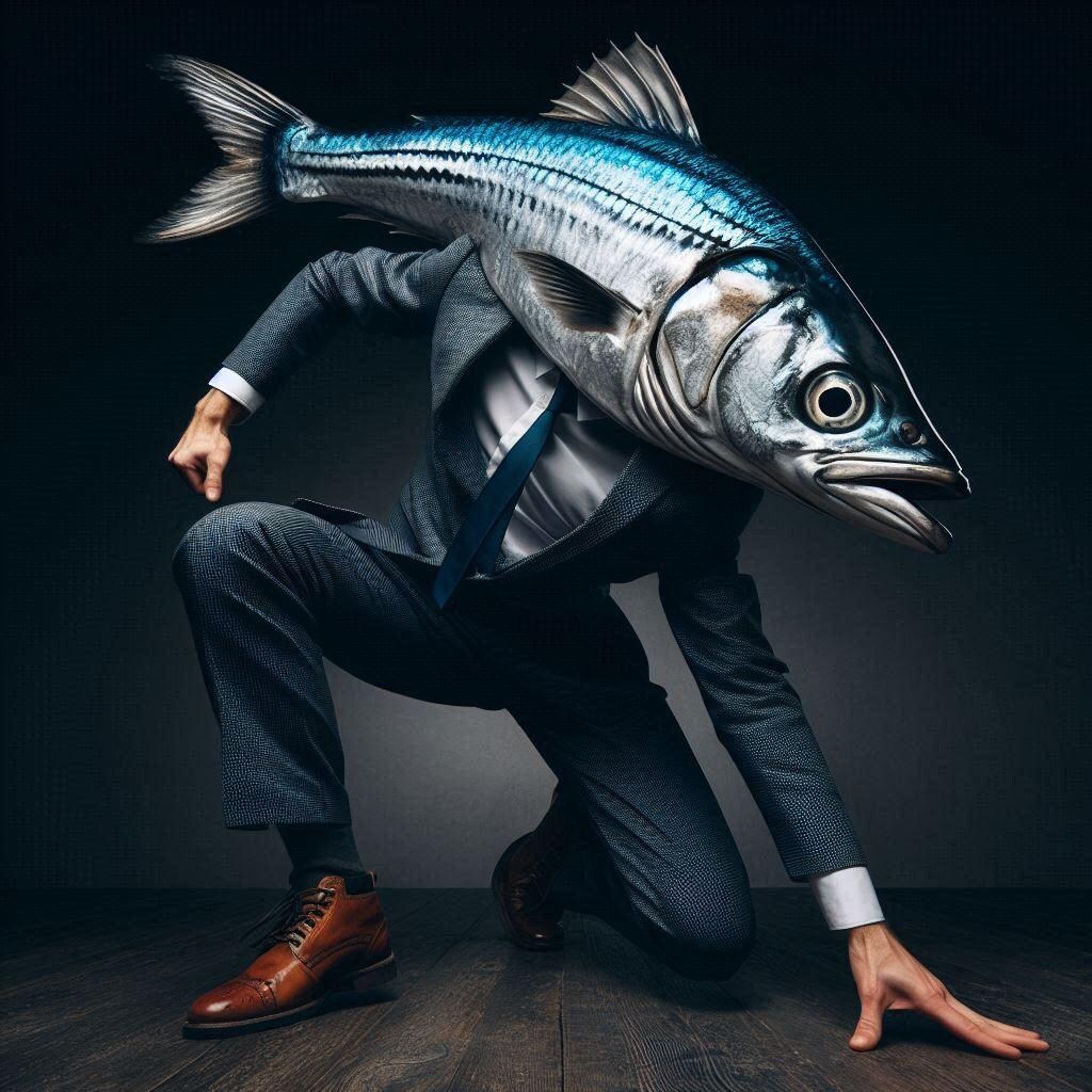 ラスボスっぽいイワシ