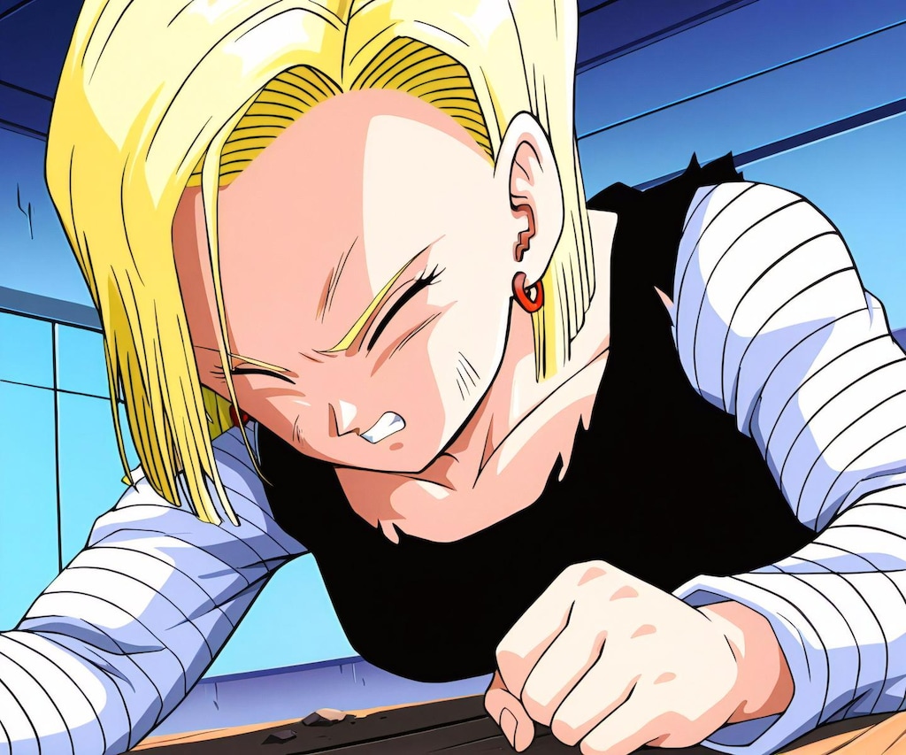 意識を取り戻す18号