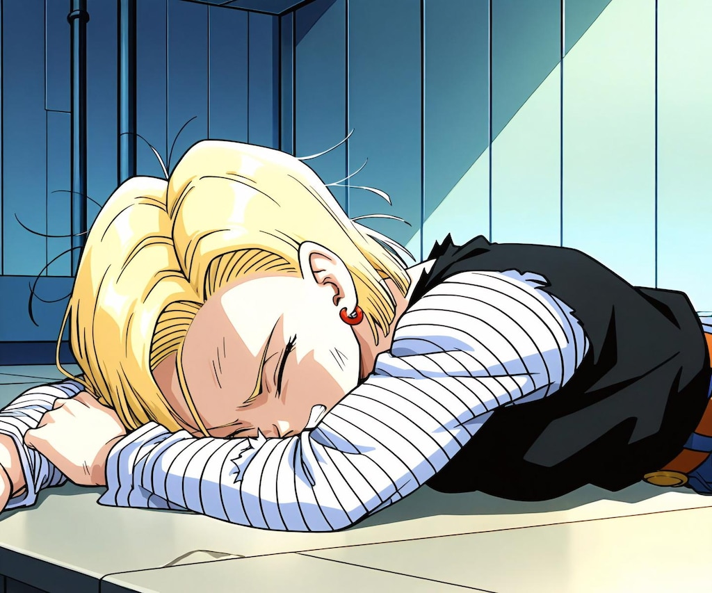 意識を取り戻す18号