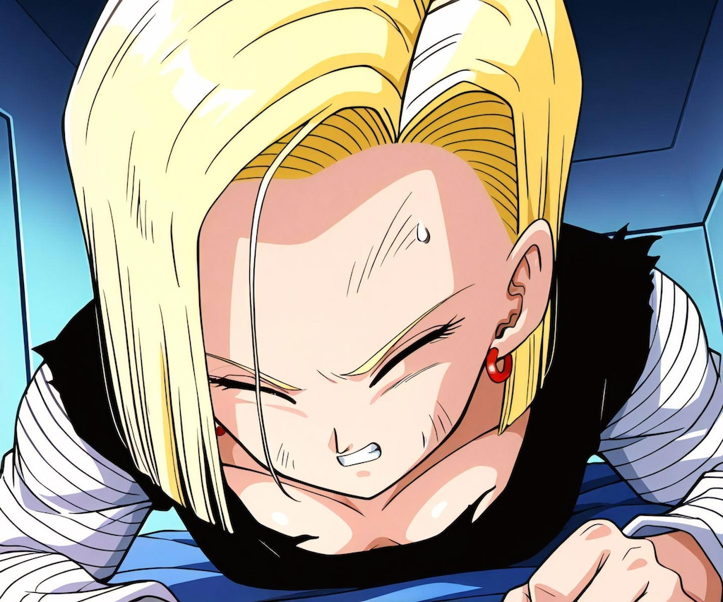 意識を取り戻す18号