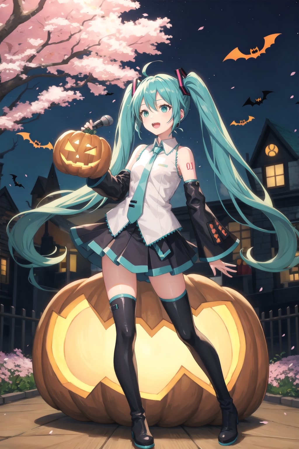 V4B 初音ミクでハロウィンに参加２