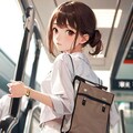 駅でパンチラ 4枚目