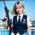 ドレス婦警 4枚目