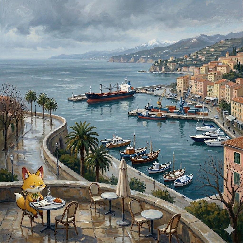 冬のリヴィエラ