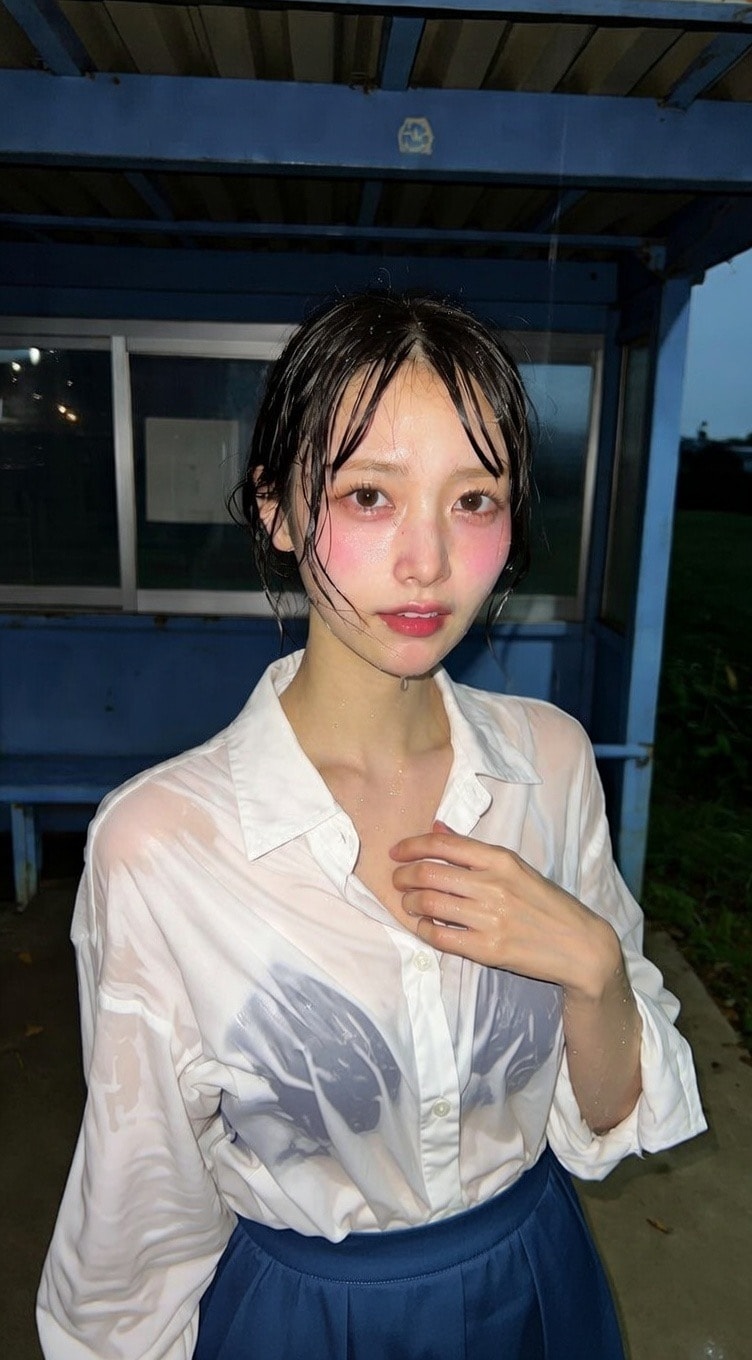 濡れ透けJk1