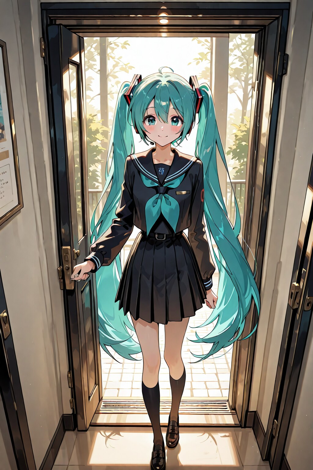初音ミクの入学式