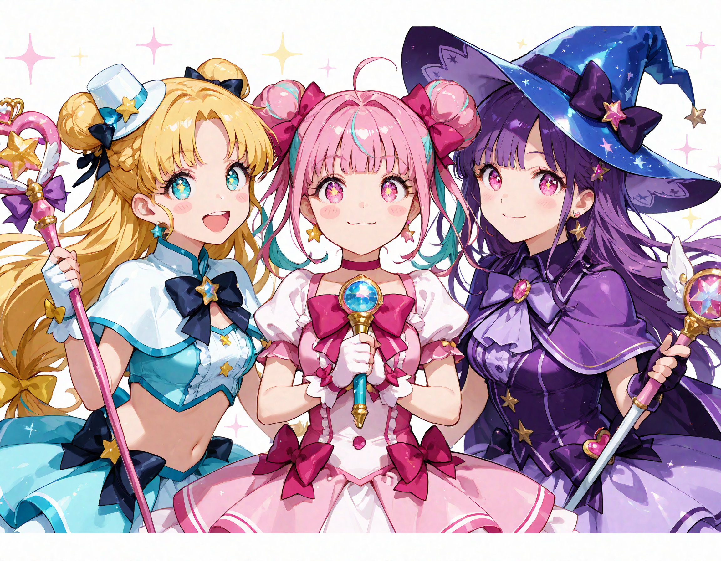 魔法少女③ | の人気AIイラスト・グラビア