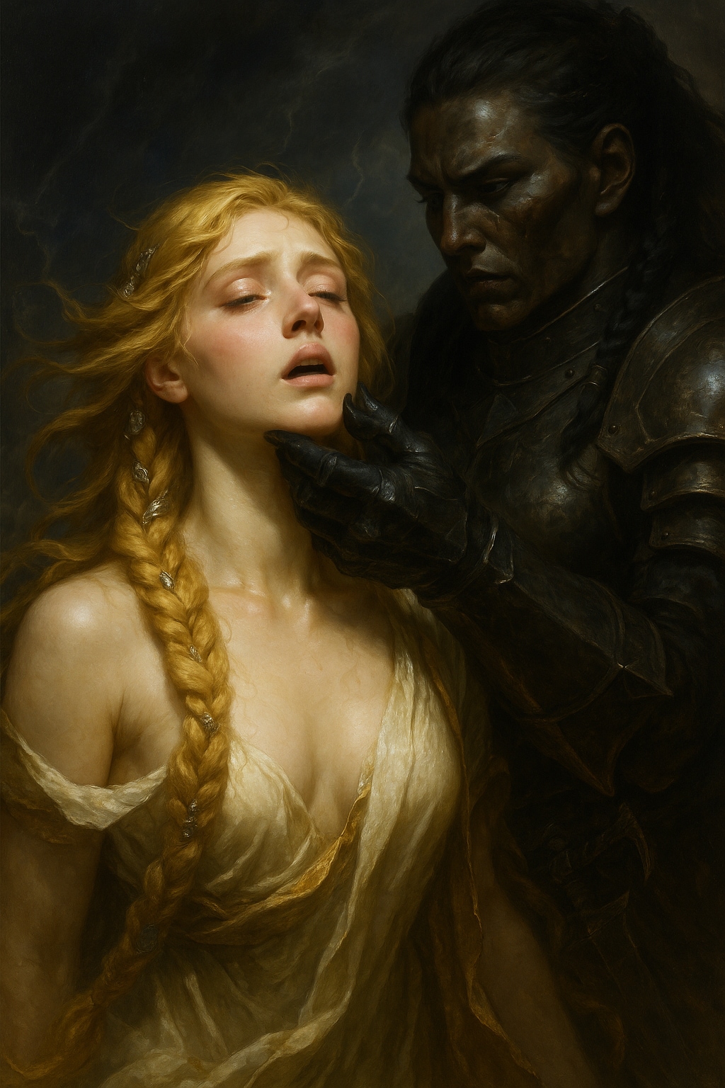 【絵画で顎くい】 | の人気AIイラスト・グラビア