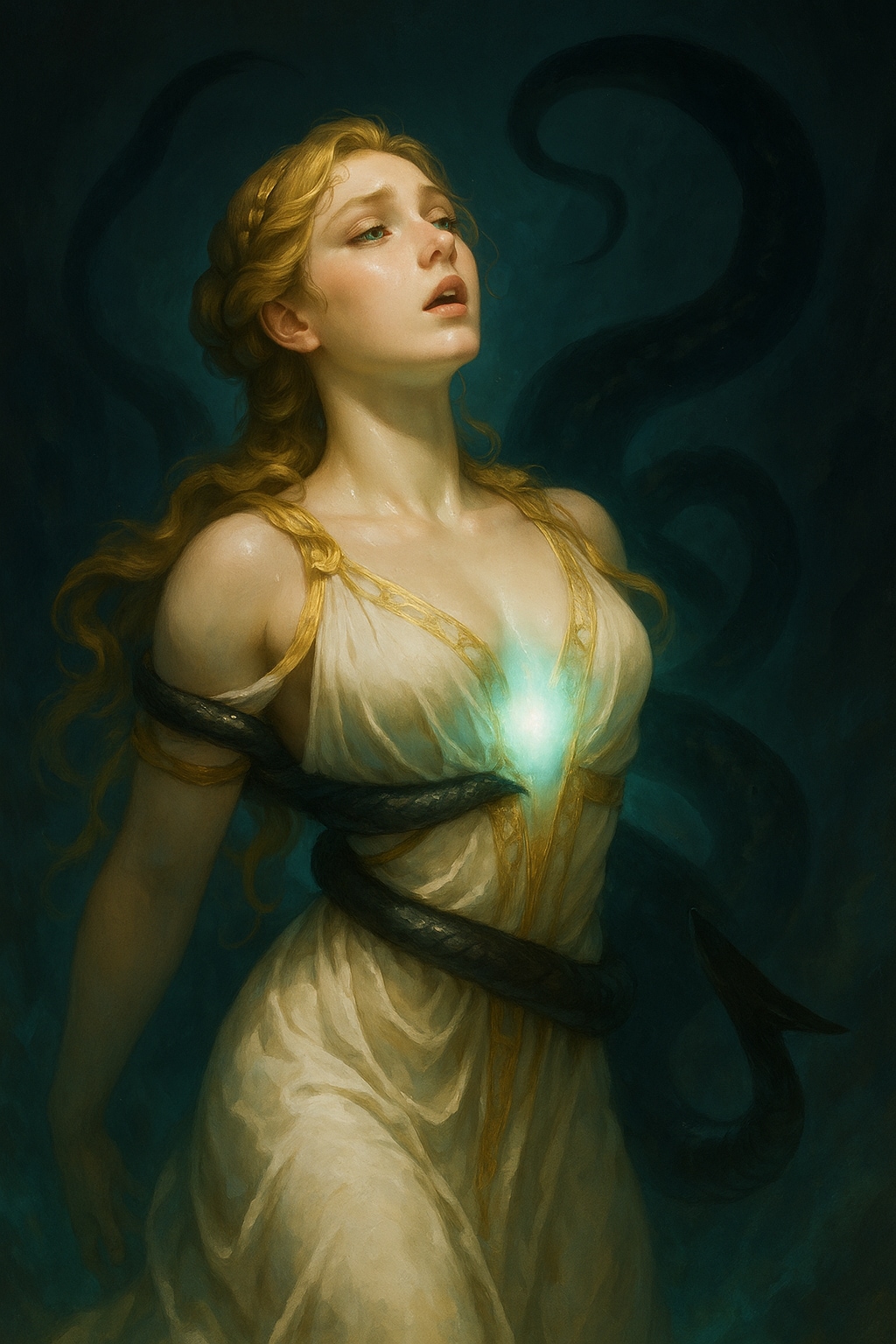 【絵画で顎くい】