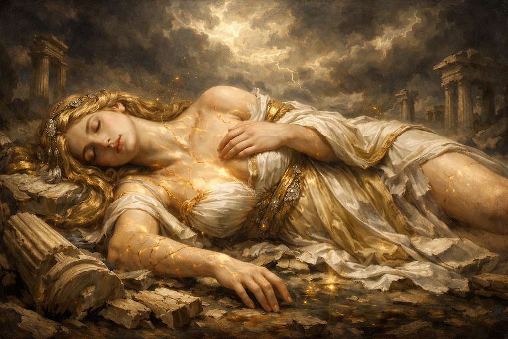 【絵画で顎くい】