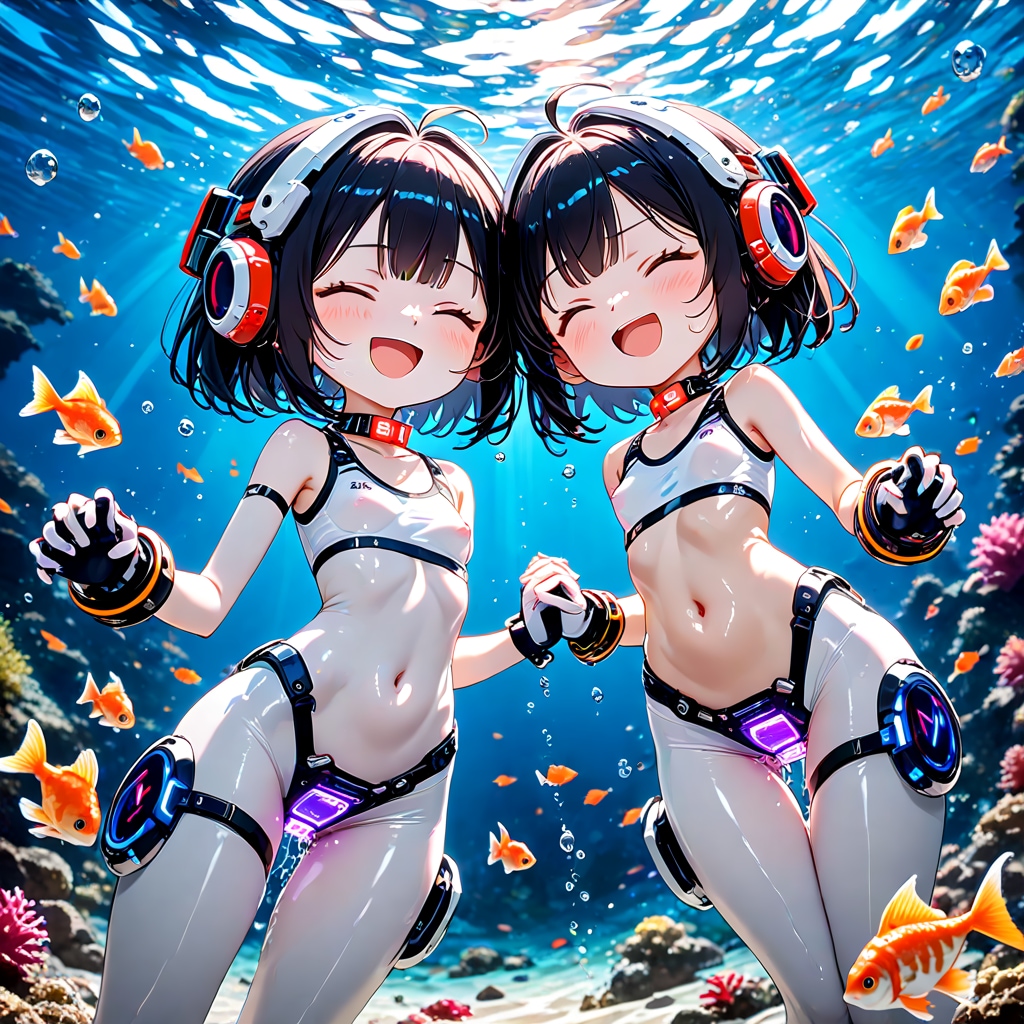 稀にすしが泳ぐ海