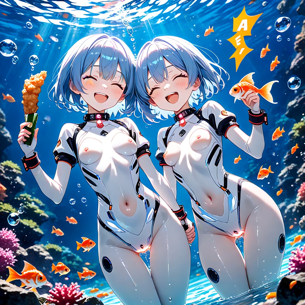 稀にすしが泳ぐ海