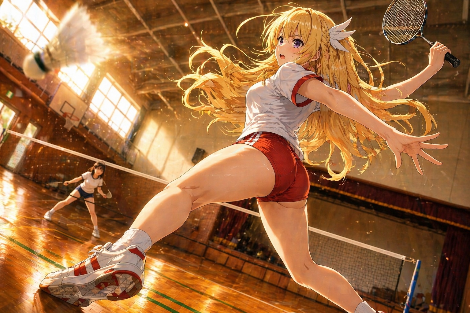 夕焼けの頂点、叩き込む0.2秒前 | の人気AIイラスト・グラビア