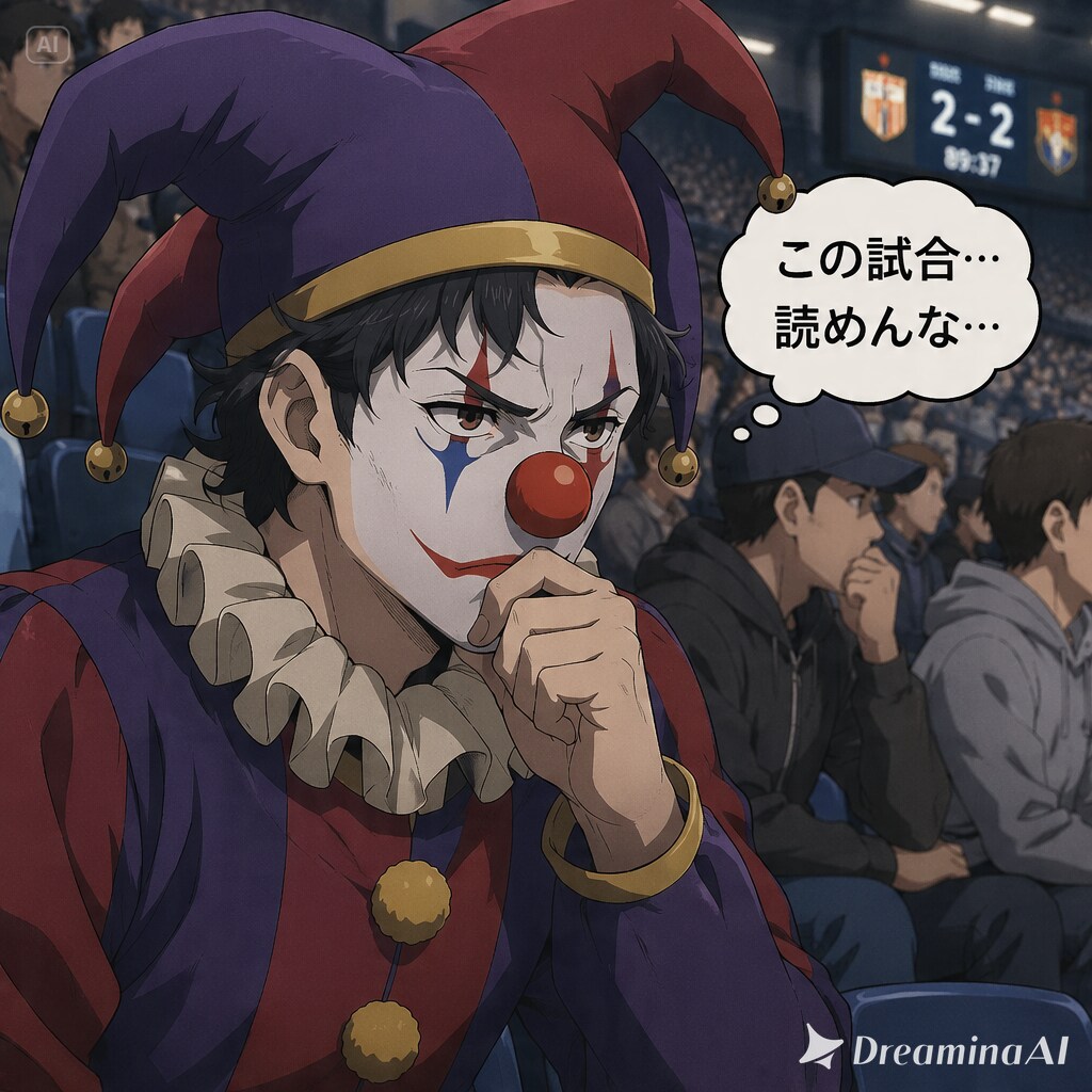 観戦する道化師さん | の人気AIイラスト・グラビア