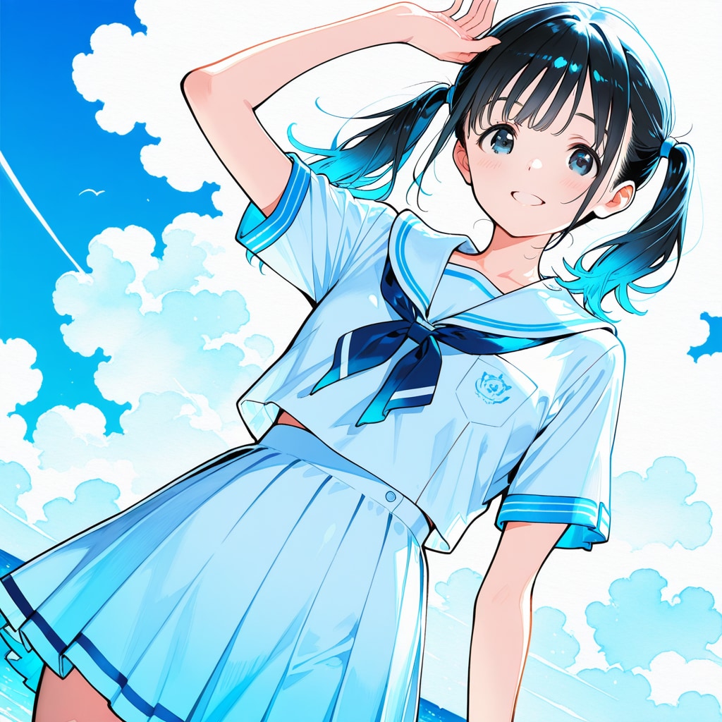 夏の少女