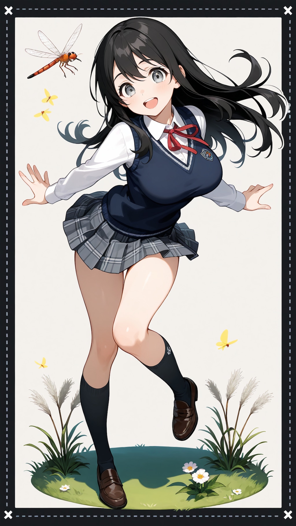 秋の縦長
