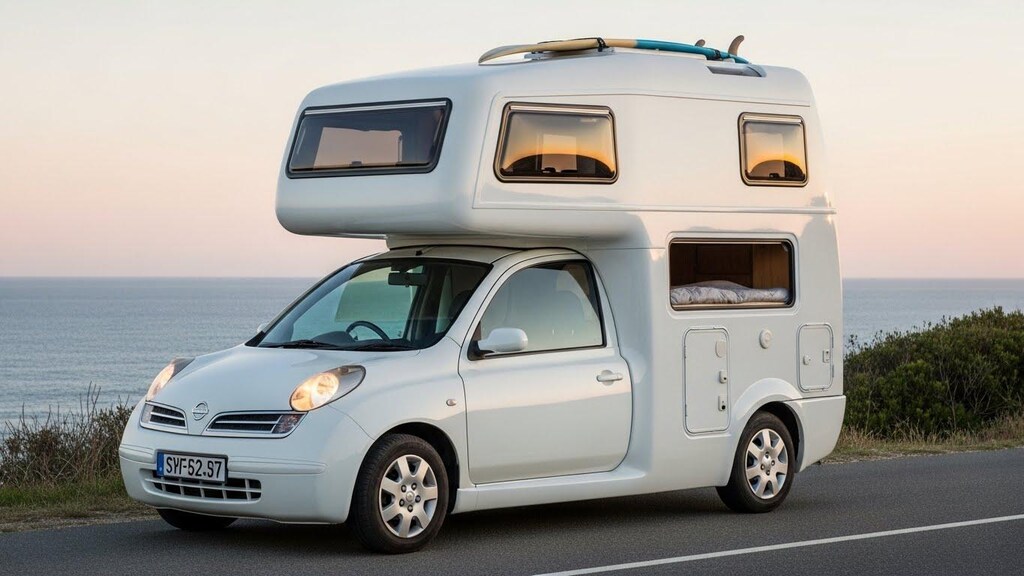 マーチキャンピングカー