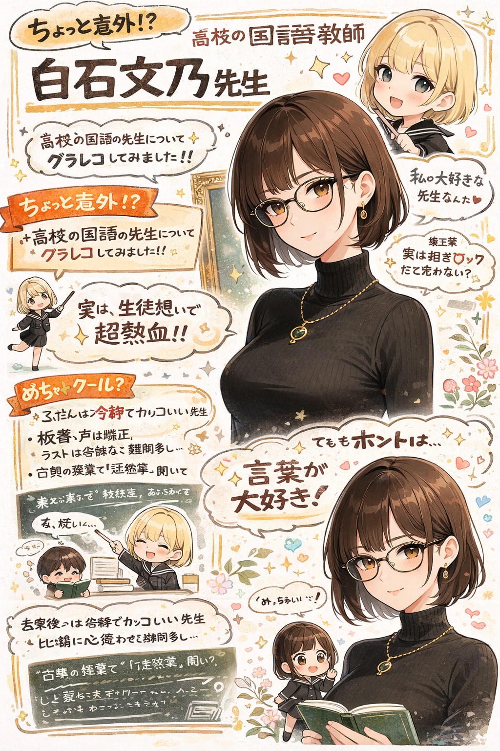 白石文乃先生紹介 | の人気AIイラスト・グラビア