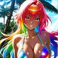 褐色ビキニギャル72 4枚目