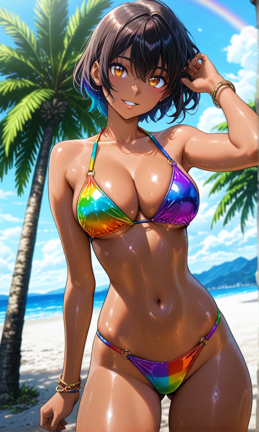 褐色ビキニギャル72