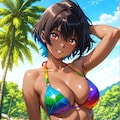 褐色ビキニギャル72 10枚目