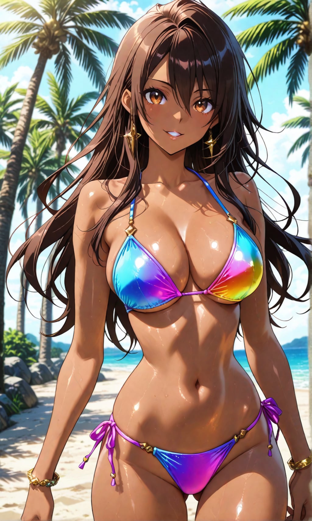 褐色ビキニギャル72