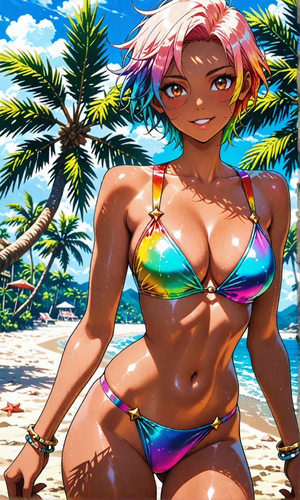 褐色ビキニギャル72