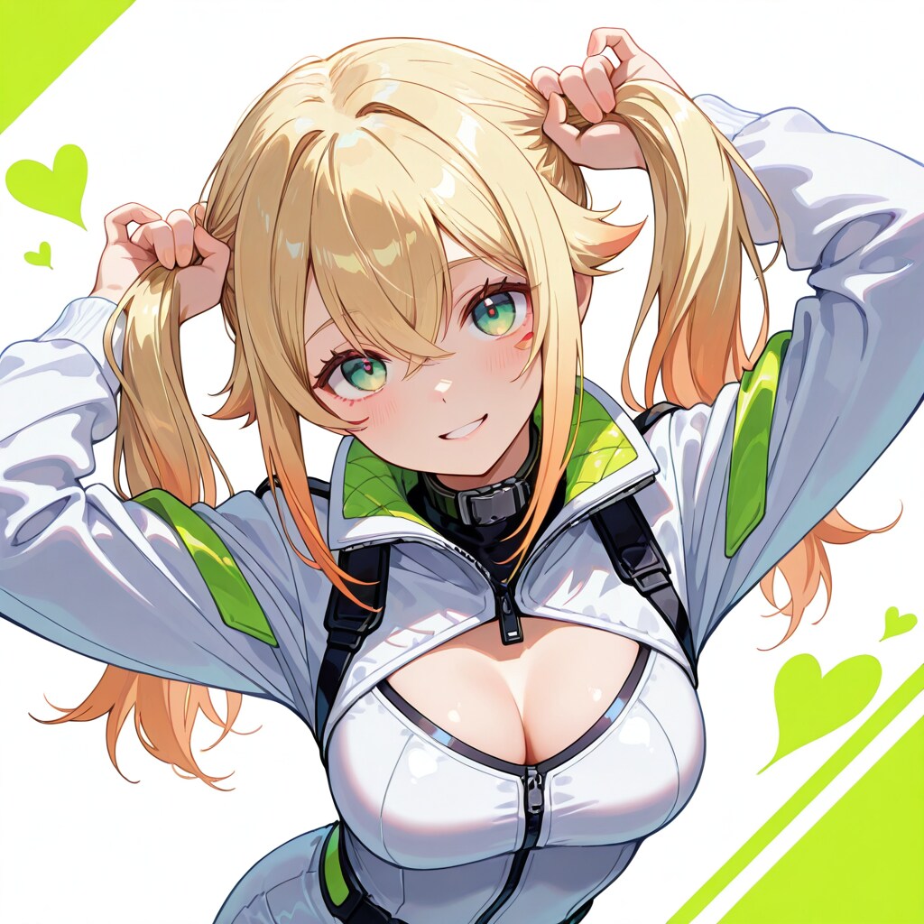 BONSAIでQILINちゃん手ツインテ✨