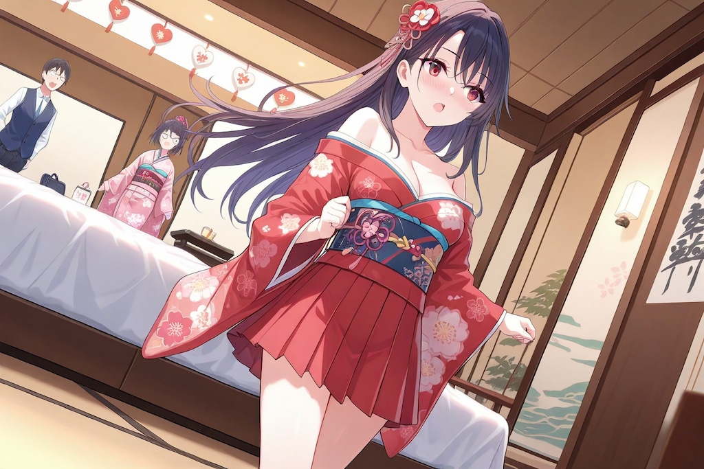 ここはビジのホではなくてラブのホなのでは・・・？