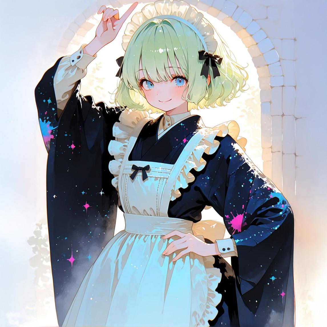 『女給さん それナイトフィーバー w』 | の人気AIイラスト・グラビア